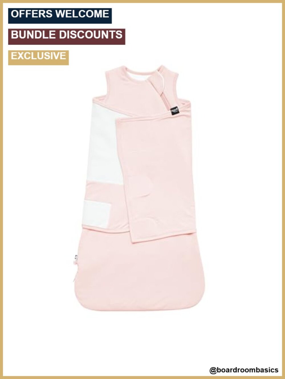 Kyte Baby Sleep Bag Swaddler Dual Zipper Removable Band Rayon Bamboo Newborn